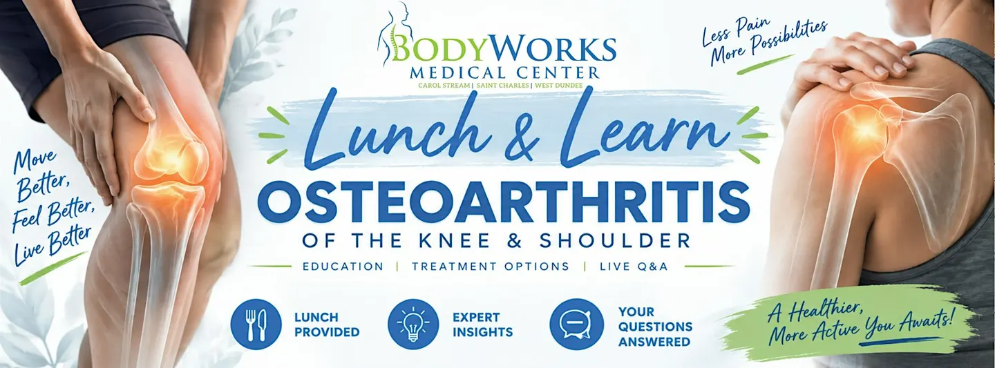 Lunch & Learn-Osteoarthritis of the Knee and Shoulder