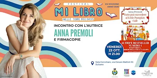 "Tutto può succedere al Little Pumpkin Cafè" con Anna Premoli