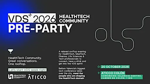 HealthTech Community Valencia - VDS Rooftop Pre-Party