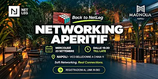 Back to NetLeg Napoli — Season Opening | MAGNOLIA Restaurant Lounge Bar
