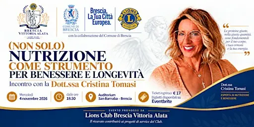 (NON SOLO) NUTRIZIONE COME STRUMENTO PER BENESSERE E LONGEVITÀ