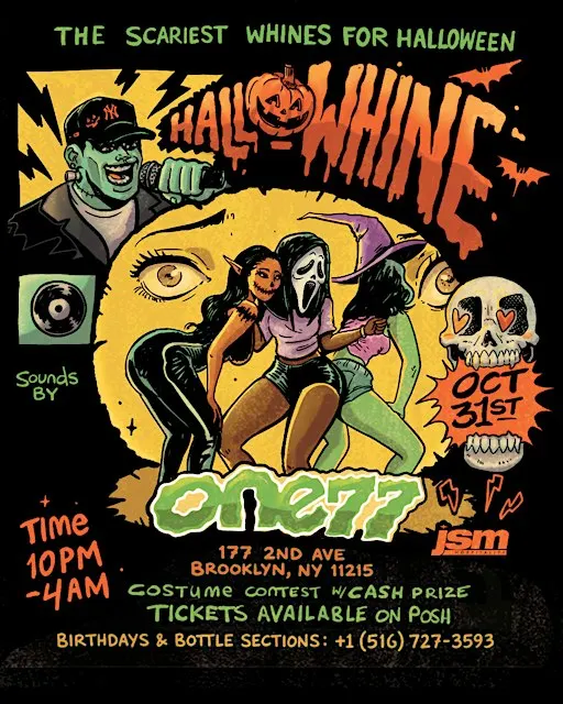 Hallo-Whine: A Caribbean Halloween Party