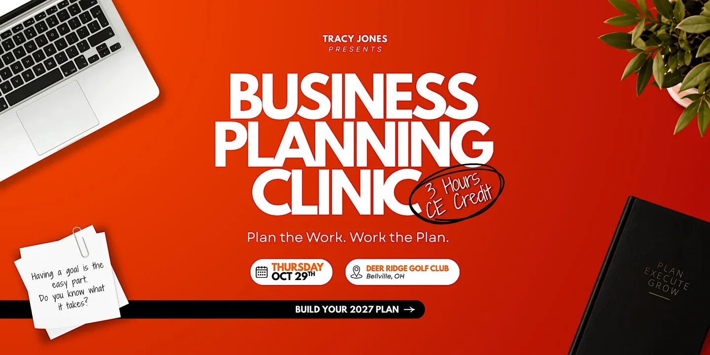 Business Planning Clinic: Build Your 2027 Plan | 3 Hours CE