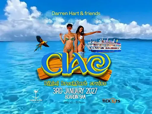 CIAO - Hello Carnival Bikini Breakfast Cooler Cruise