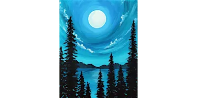 Moon Glow Forest - Paint and Sip in Houston | Classpop!™