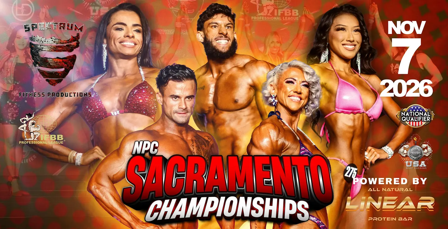 SPECTRUM FITNESS PRODUCTIONS 2026 NPC SACRAMENTO CHAMPIONSHIPS