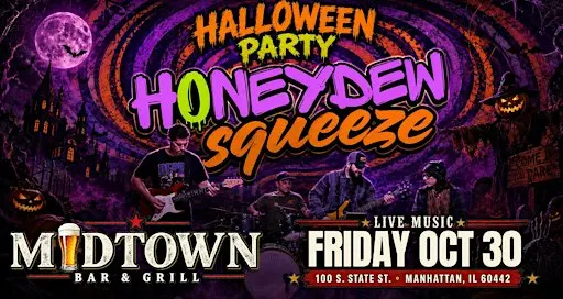 Halloween Party with Honeydew Squeeze LIVE at Midtown Bar & Grill
