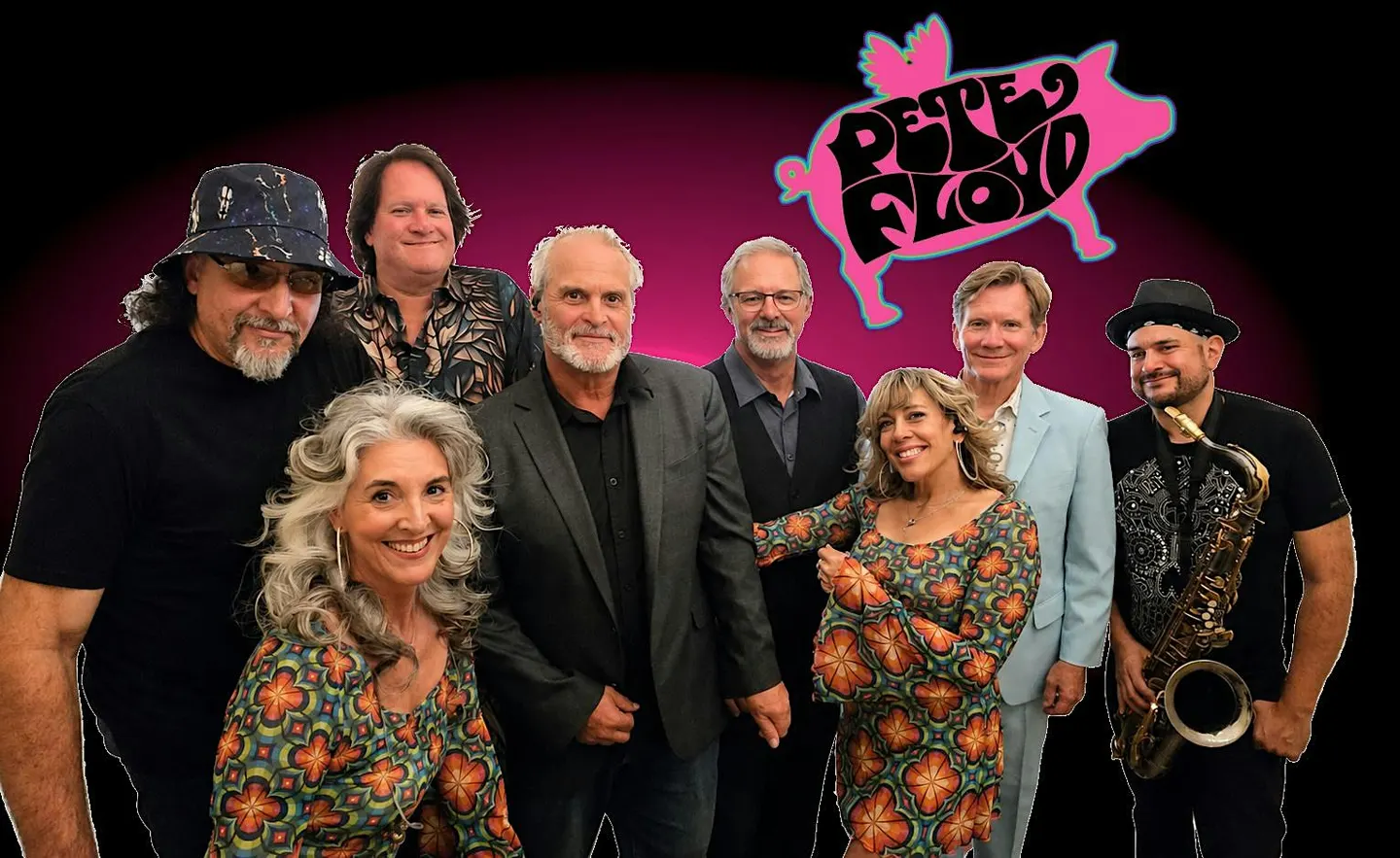 Pete Floyd – Premier 8 Piece Pink Floyd Tribute