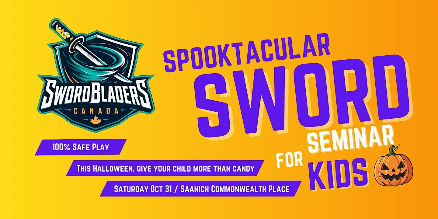 Halloween SPOOKTACULAR SWORD Seminar for Kids
