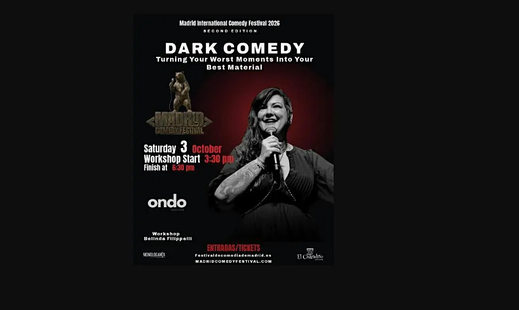 Dark Comedy: Turning Your Worst Moments Into Your Best Material