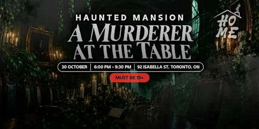 A Murder At The Table - A Murder Mystery Supper Club