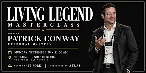 Living Legend Real Estate Masterclass + VIP Lunch