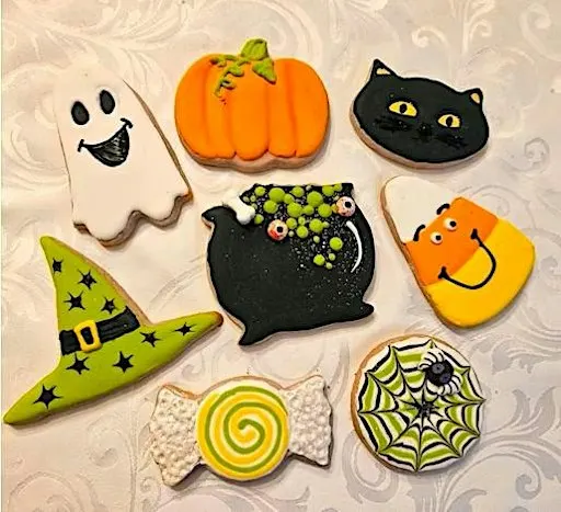 Halloween Cookies with Royal Icing