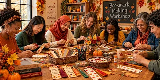 Bookmark Crafting Workshop with Lodi Bookmark Girl