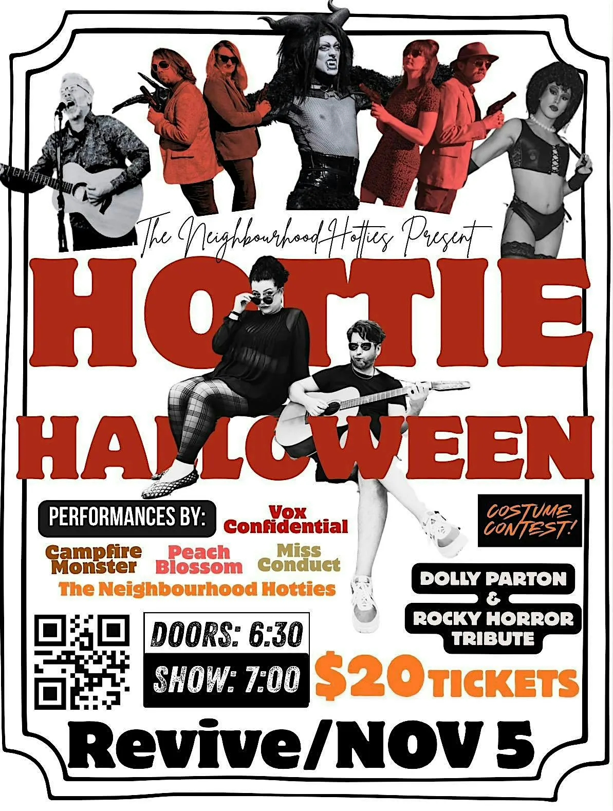 The Neighbourhood Hotties Presents: Hottie Halloween!!