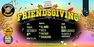 What’s Up WEEKEND FRIENDSGIVING Edition | RnB Hip Hop Afro-Caribbean