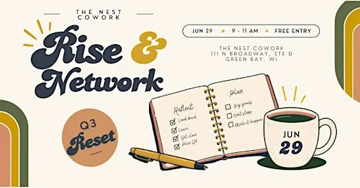 Coffee and Q3 Reset with Green Bay Entrepreneurs & Professionals