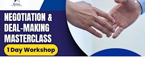 Negotiation & Deal-Making Masterclass 1 Day Training in Grand Rapids, MI
