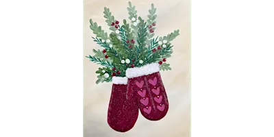 Mistletoe Mittens - Paint and Sip in Cincinnati | Classpop!™