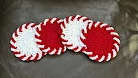 Beginner Crochet Workshop - Christmas Coasters