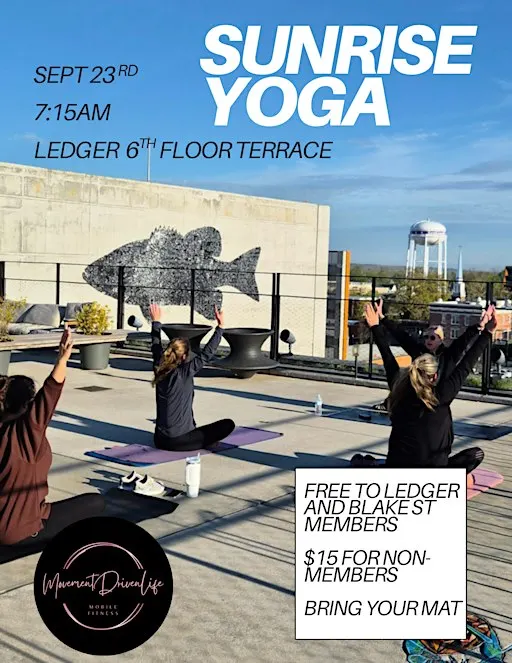 Sunrise Yoga at The Ledger