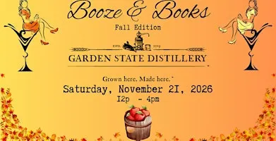 Booze & Books Fall Edition 2026