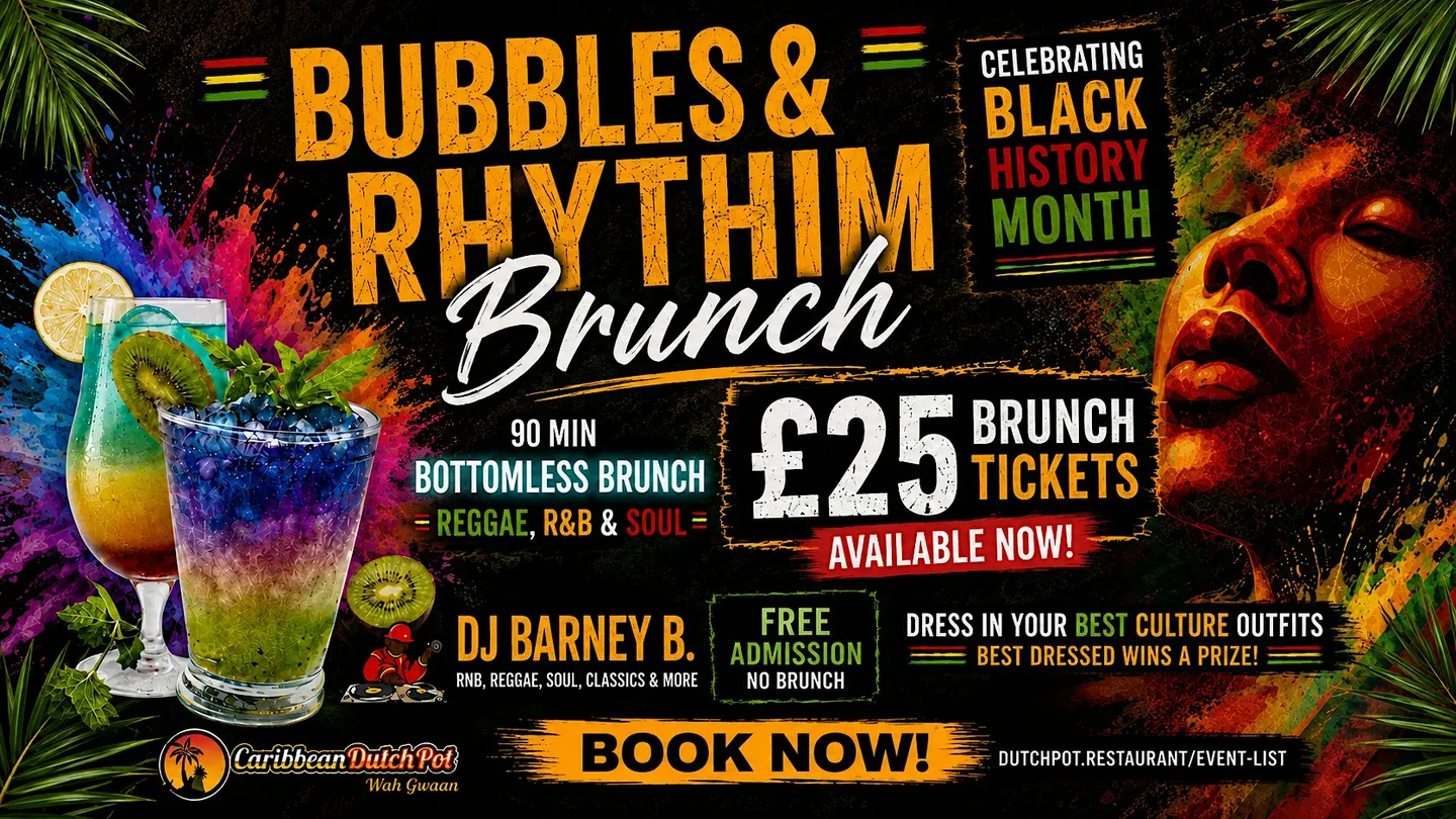 Black History BUBBLES & RHYTHM 90 Brunch