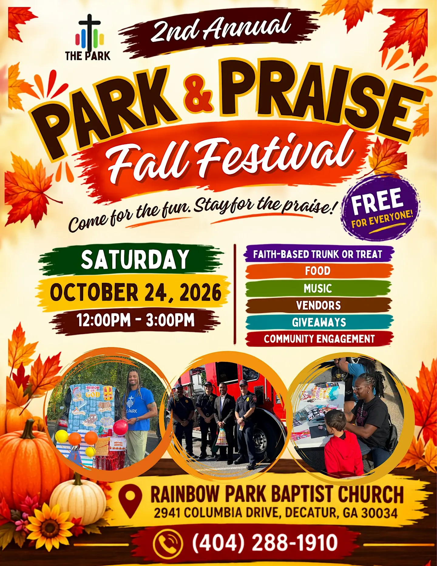 Park & Praise Fall Festival