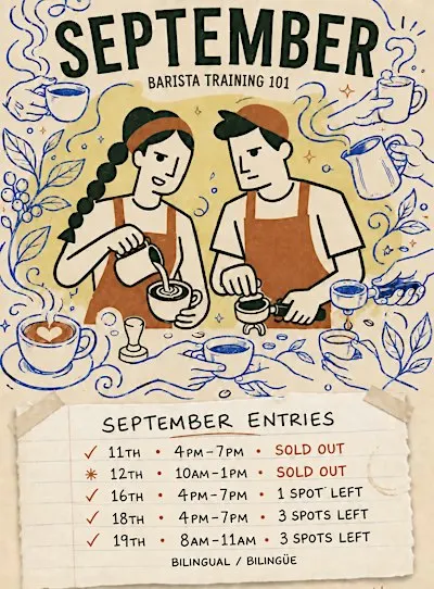 Barista Training 101: Hands-On Specialty Coffee Experience