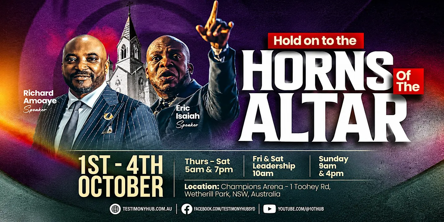 Hold on to the Horns of the Altar Conference