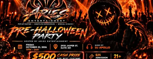 PRE-HALLOWEEN PARTY