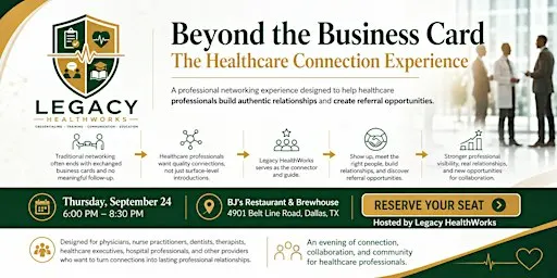 Beyond The Business Card: The Healthcare Connection Experience