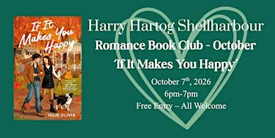 Harry Hartog Shellharbour Romance Book Club - October