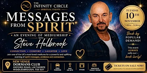 Messages From Spirit: An Evening of Mediumship with Steve Holbrook