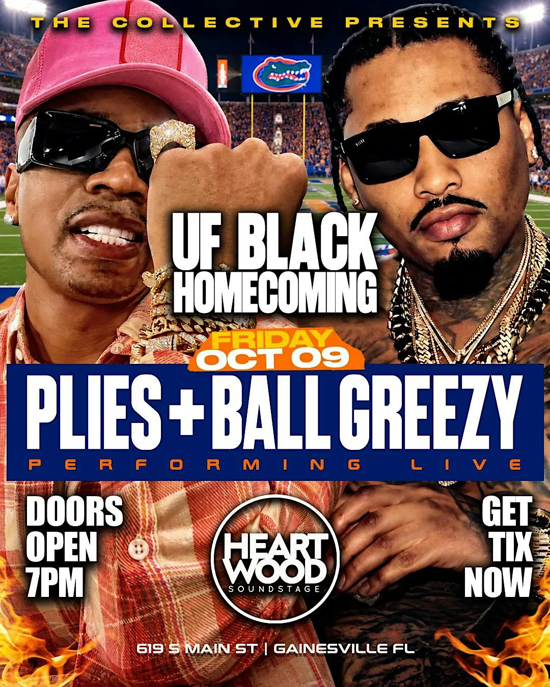 PLIES & BALL GREEZY IN CONCERT- UF BLACK ALUMNI HOMECOMING