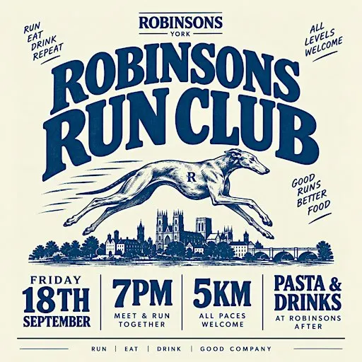 Robinsons Run Club + Pasta Supper