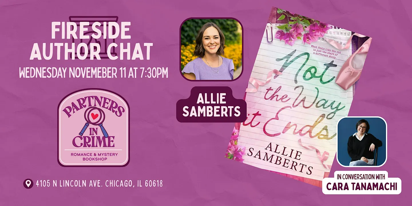 Fireside Author Chat With Allie Samberts and Cara Tanamachi