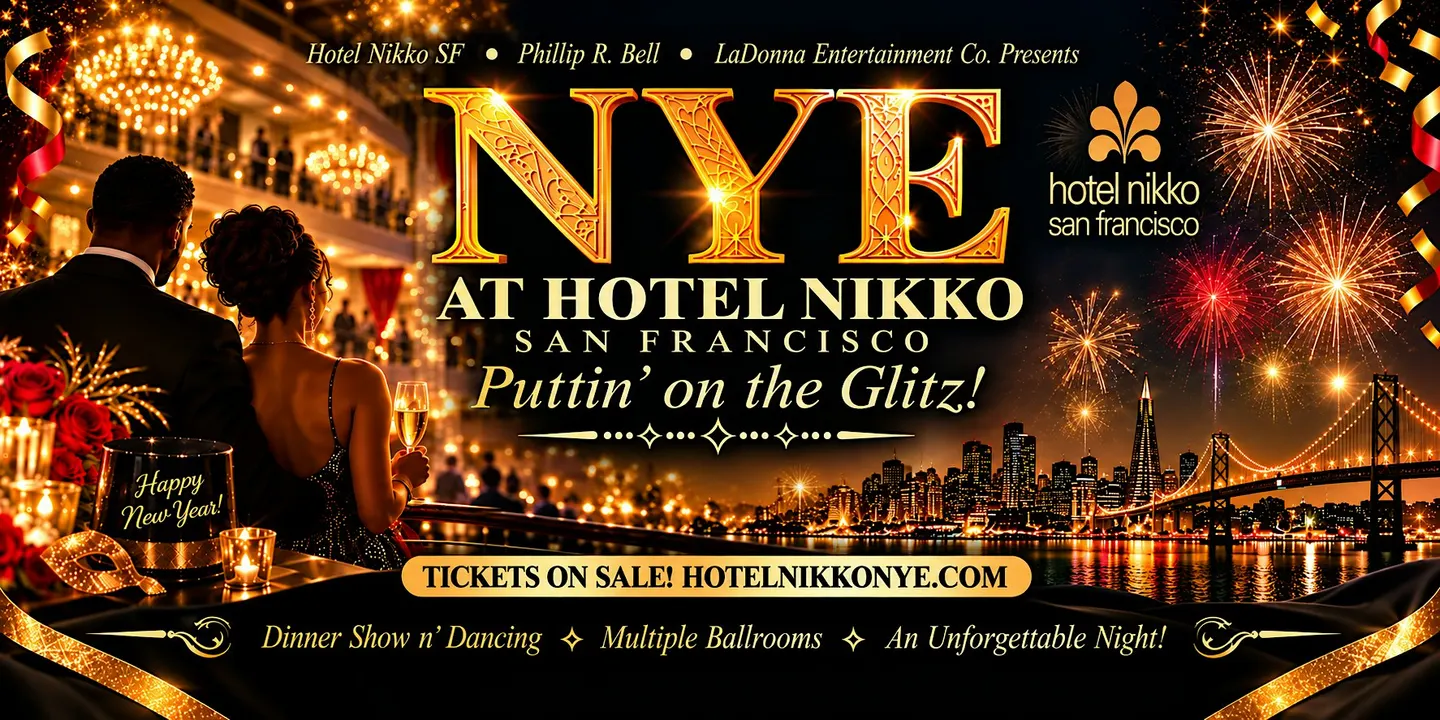 New Year's Eve San Francisco! Hotel Nikko Puttin' on the Glitz! Early-Bird