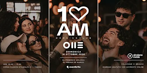 10AM MORNING CLUB ONE Torino