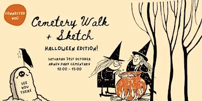 Cemetery Walk & Sketch - Halloween Edition