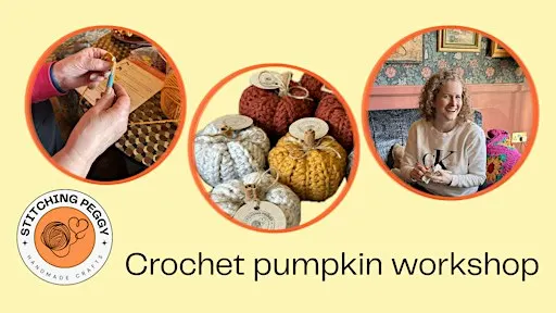 Crochet pumpkin workshop