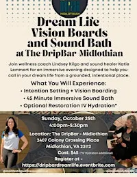 Dream Life Vision Boards & Sound Bath