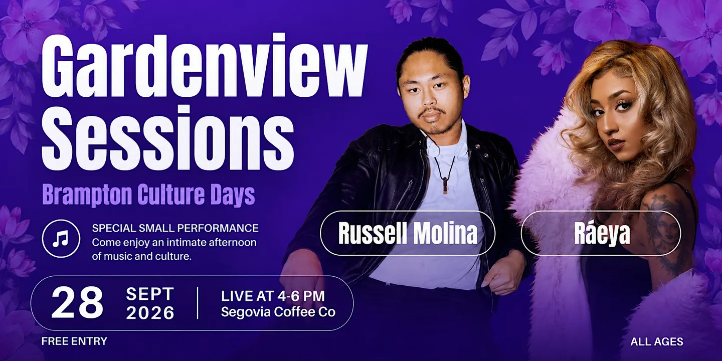 Gardenview Sessions x Brampton Culture Days (Jazz & Pop Performance)