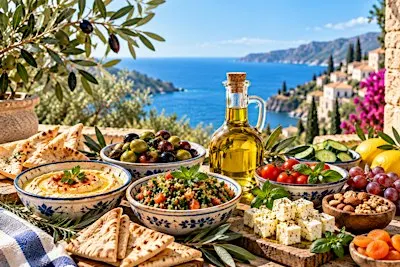 A Taste of the Mediterranean Intro to a healthy lifestyle