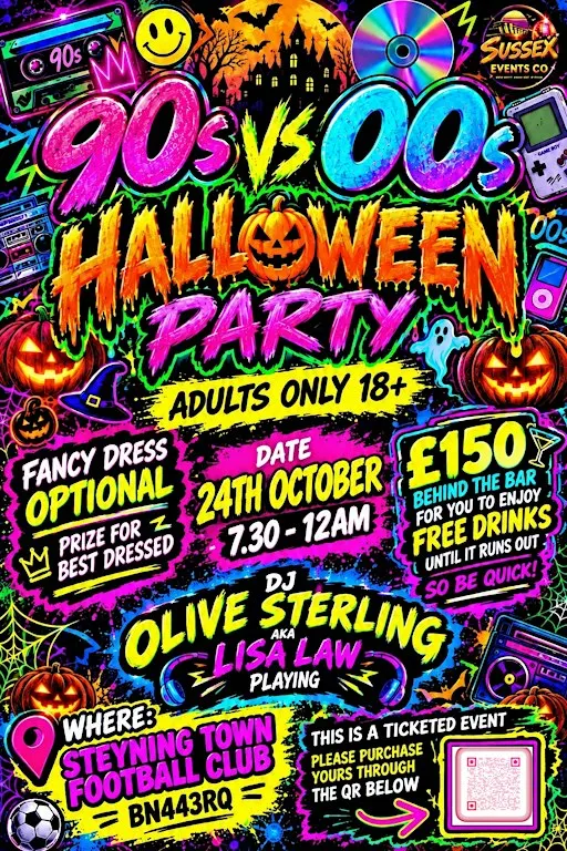 90s vs 00s Halloween party