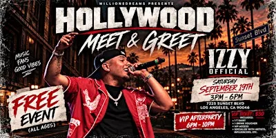 IZZYOFFICIAL HOLLYWOOD VIP TICKET