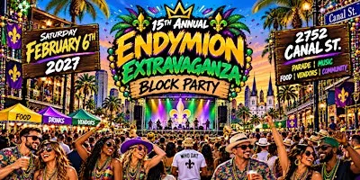 15th Annual Endymion Extravaganza Block Party