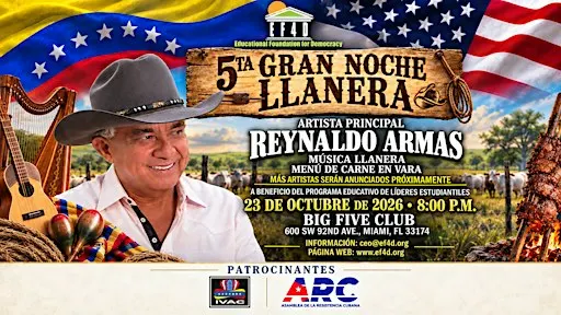 5ta Noche Llanera 2026 – Reynaldo Armas