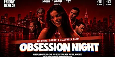 Obsession Night - Halloween Bachata Dance Party | In New Jersey