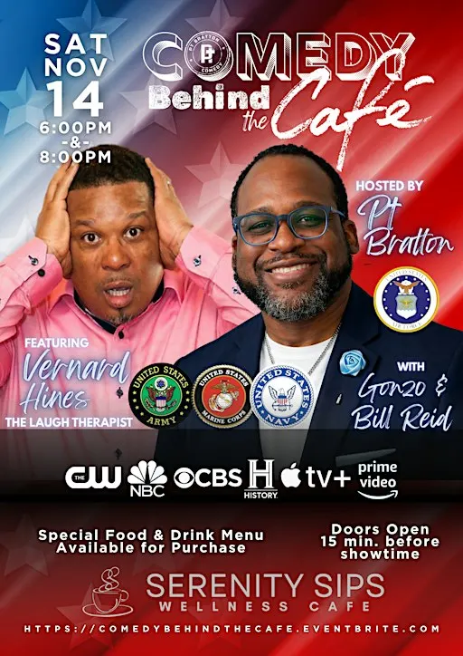 Veterans Day Comedy Behind the Café